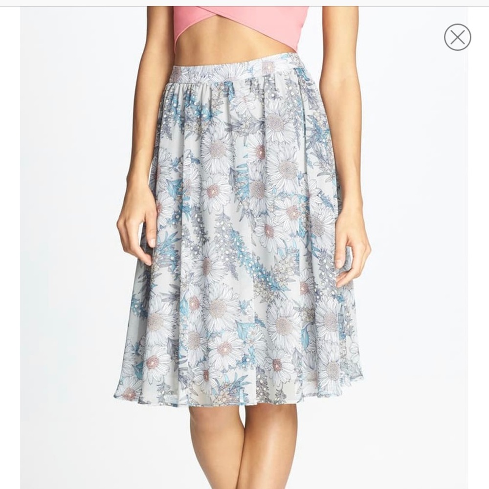 ASTR Women’s Floral Skirt